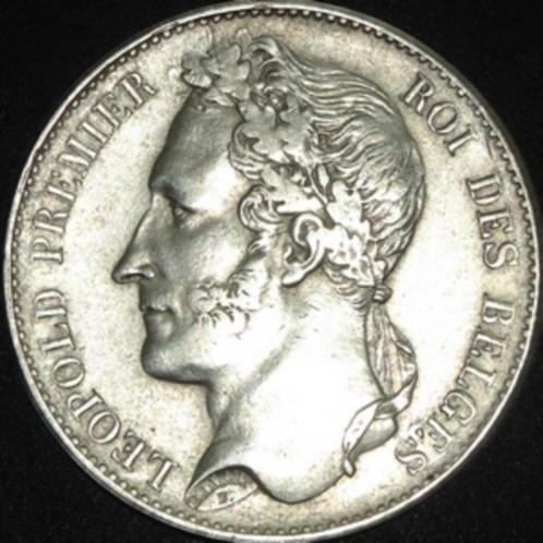 Zilver – België – 5 Francs – Leopold I – 1849, Postzegels en Munten, Munten | België, Losse munt, Zilver, Zilver, Verzenden