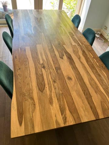 Boomstamtafel Sheesham Massief 240x110cm beschikbaar voor biedingen