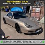 Porsche 996 3.4 Carrera Cabriolet 1999 140.750 km, Auto's, Porsche, Automaat, 4 zetels, Achterwielaandrijving, Zwart