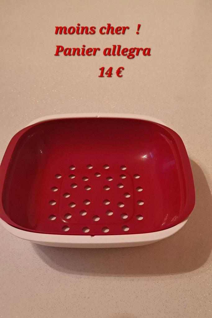 Panier allegra tupperware, Maison & Meubles, Cuisine| Tupperware, Neuf, Envoi