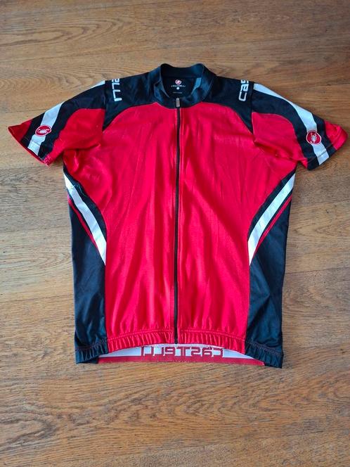 Castelli Fietsshirt XXL, Fietsen en Brommers, Fietsaccessoires | Fietskleding, Gebruikt, XXL, Verzenden
