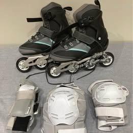 Oxelo Decathlon roller • Maat 39 (dames), Sport en Fitness, Skeelers, Zo goed als nieuw, Inline skates 4 wielen, Overige merken