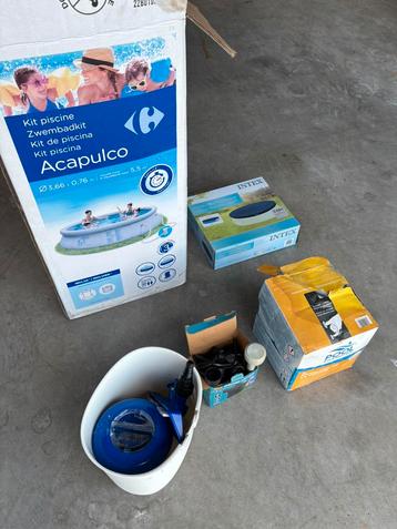Piscine 3,66m / 76cm + TOUTE ACCESSOIRE, Enlèvement ou Envoi, Comme neuf