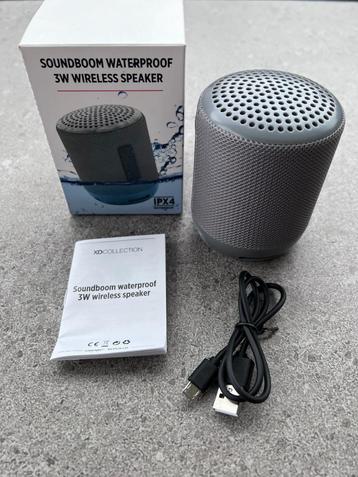 Soundboom IPX4 waterdichte 3W bluetooth speaker, Enlèvement ou Envoi, Bluetooth, Neuf