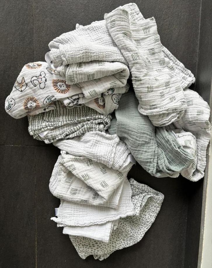 12 hydrofiele doeken, Kinderen en Baby's, Babyvoeding en Toebehoren, Gebruikt, Overige typen, Ophalen
