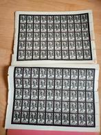 Feuille de 100 timbres Astrid 70 centimes + 5, Postzegels en Munten, Postzegels | Europa | België, Zonder envelop, Staatshoofden