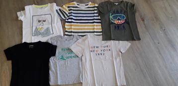 t-shirts jongen maat 122-128 beschikbaar voor biedingen