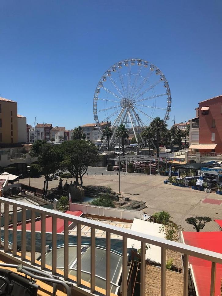 Appart centre port Cap d’Agde, Vakantie, Vakantiehuizen | Frankrijk, Languedoc-Roussillon, Appartement, Overige, Aan zee, 1 slaapkamer