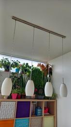 Berendrecht  : mooie hanglamp Eglo voor boven eetkamertafel., Ophalen, Zo goed als nieuw, Glas