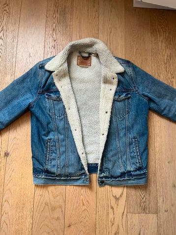 Levi’s Winter Trucker Jacket Jeans & Wool - Good Condition