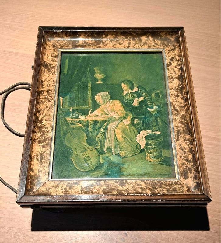 Antenne radio clandestine Résistance dissimulé dans un cadre, Collections, Objets militaires | Seconde Guerre mondiale, Enlèvement ou Envoi