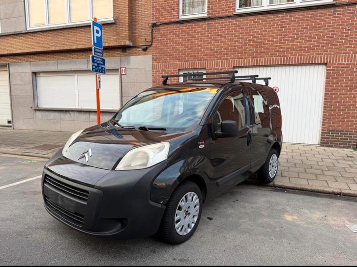 Citroën Nemo benzine 2012 — 240.000 km — 2e hands, Auto's, Citroën, Bedrijf, Te koop, Nemo, Benzine, Euro 4, Handgeschakeld, Zwart