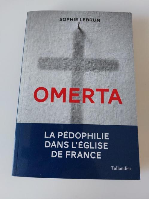 Omerta, Sophie Lebrun, Boeken, Geschiedenis | Wereld, Zo goed als nieuw, Ophalen of Verzenden