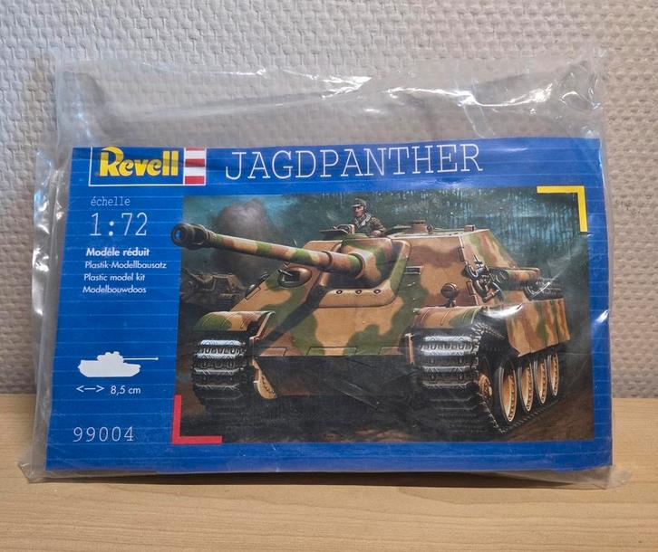 Revell Jagdpanther (1:72) modelbouwdoos., Hobby en Vrije tijd, Modelbouw | Figuren en Diorama's, Zo goed als nieuw, Ophalen of Verzenden