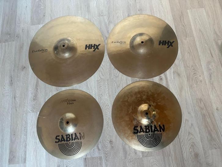Cymbales Sabian - Divers, Muziek en Instrumenten, Percussie, Gebruikt, Overige soorten, Ophalen