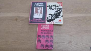  3 Agatha Christie : (4 euro voor de 3 boeken)