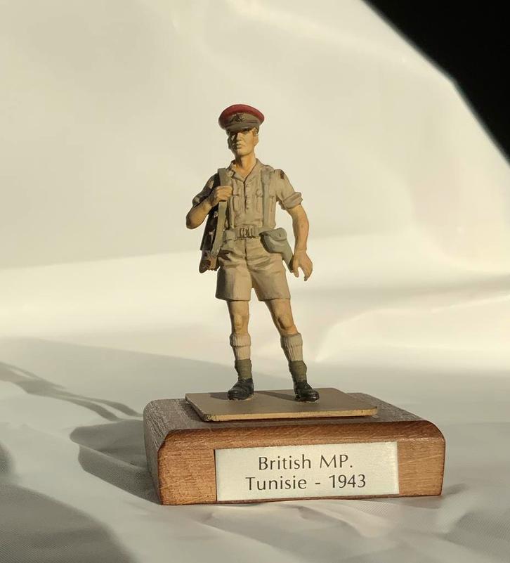 Brits parlementslid en Tunesië 1943, Hobby en Vrije tijd, Modelbouw | Figuren en Diorama's, Zo goed als nieuw, Verzenden