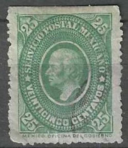 Mexico 1884 - Yvert 86 - Miguel Hidalgo (ST), Postzegels en Munten, Postzegels | Amerika, Gestempeld, Verzenden