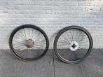 Carbon wielset, Fietsen en Brommers, Fietsonderdelen, Ophalen, Zo goed als nieuw