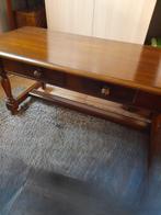 eiken salontafel, Huis en Inrichting, Tafels | Salontafels, Ophalen, Gebruikt, 100 tot 150 cm, Rustiek
