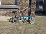 Brompton M6R lichtblauw, Fietsen en Brommers, Ophalen, Gebruikt, Brompton, Versnellingen