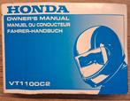 Origineel Honda VT1100C2 Instructieboekje, Ophalen of Verzenden, Honda