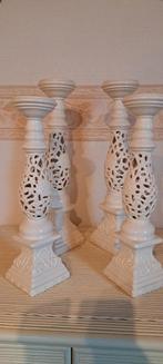 Prachtige porcelaine kandelaars !, Ophalen of Verzenden
