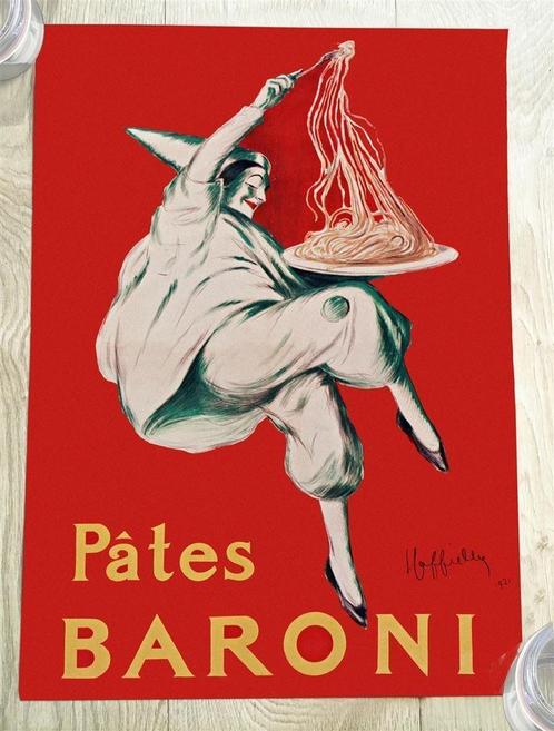 Leonetto Cappiello Pates Baroni | Poster Affiche, Verzamelen, Posters, Nieuw, Verzenden