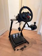 Racestuur logitech G29 met versnellingspook en standaard, Games en Spelcomputers, Games | Sony PlayStation 5, Ophalen, Zo goed als nieuw