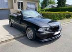 Bmw e36 320i benzine cabrio / Automaat /196.000km /Old timer, Auto's, 4 zetels, Achterwielaandrijving, Zwart, Zwart