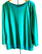 Te koop: Leuke groene blouse van "Mayerline", 42, Taille 42/44 (L), Enlèvement ou Envoi, Comme neuf, Vert