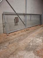 Schuifpoort 7m doorgang, Tuin en Terras, Ophalen, 200 cm of meer, Schuifpoort, Zo goed als nieuw