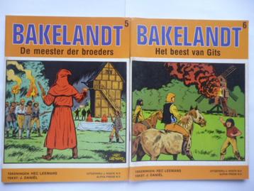 Strips Bakelandt, nrs. 2,5,6,7,8,9,10 (1ste druk)