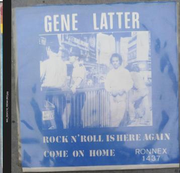 †GENE LATTER: "Rock n' roll is here again" - Belpoptopper! beschikbaar voor biedingen