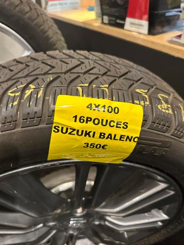 Velgen 16” 4x100 Suzuki Baleno Swift Yaris Corsa beschikbaar voor biedingen