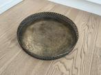 Dienblad, Huis en Inrichting, Woonaccessoires | Dienbladen, Ophalen of Verzenden, Zo goed als nieuw, Rond, Metaal