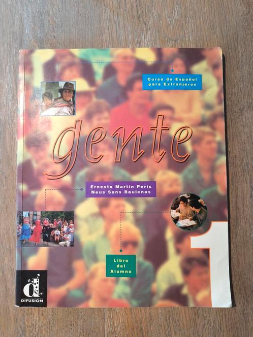 Manuel de cours d'espagnol - Gente 1, Boeken, Schoolboeken, Gelezen, Overige niveaus, Ophalen of Verzenden