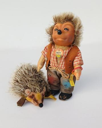 2 steiff egeltjes beschikbaar voor biedingen