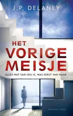 Te Koop Boek HET VORIGE MEISJE J.P.Delaney, Enlèvement ou Envoi, Comme neuf, J.P.Delaney, Reste du monde