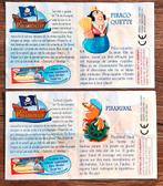 2 BPZ Les Piramollis Papieren/Piramollis Frankrijk, Verzamelen, Verrassingseieren, Ophalen of Verzenden, Zo goed als nieuw, Hardplasticfiguren