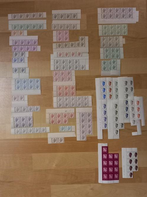 Timbres Baudouin sans lunettes Elstrom (prix à la série), Postzegels en Munten, Postzegels | Europa | België, Postfris, Frankeerzegel