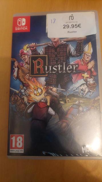 rustler jeu nintendo switch, Enlèvement ou Envoi, Utilisé