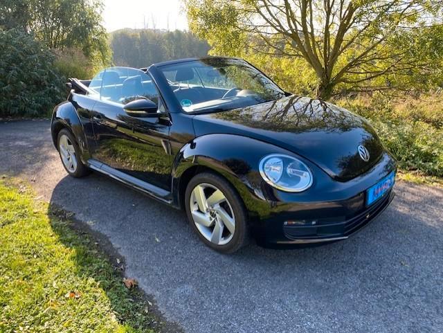 VW Beetle Cabrio, Auto's, Volkswagen, Bedrijf, Te koop, Beetle (Kever), ABS, Airbags, Airconditioning, Boordcomputer, Centrale vergrendeling