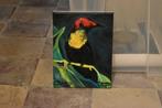 Kolibrie vogelschilderij, gesigneerd door Joky Kamo, Antiek en Kunst, Kunst | Schilderijen | Klassiek, Ophalen