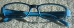 Trendy blauwe leesbril nr 1, Handtassen en Accessoires, Zonnebrillen en Brillen | Dames, Ophalen of Verzenden, Leesbril, Zo goed als nieuw