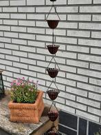 Regenketting - 10 rain chain cups, Ophalen, Zo goed als nieuw