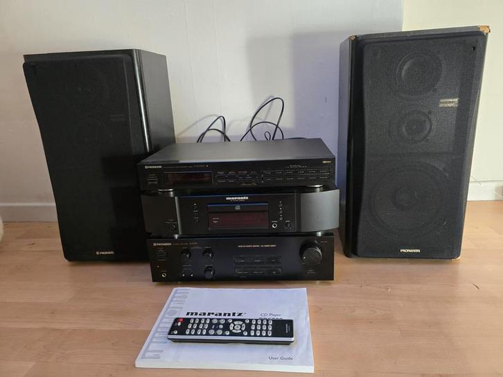 Stereoset Marantz en Pioneer, Audio, Tv en Foto, Stereoketens, Pioneer, Ophalen