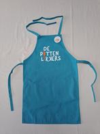 Keukenschort voor kinderen, de pottenlikkers nieuw met label, Ophalen of Verzenden, Nieuw, Blauw, Schort