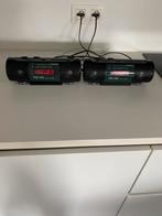 Set van 2 wekkerradio’s, Ophalen, Zo goed als nieuw