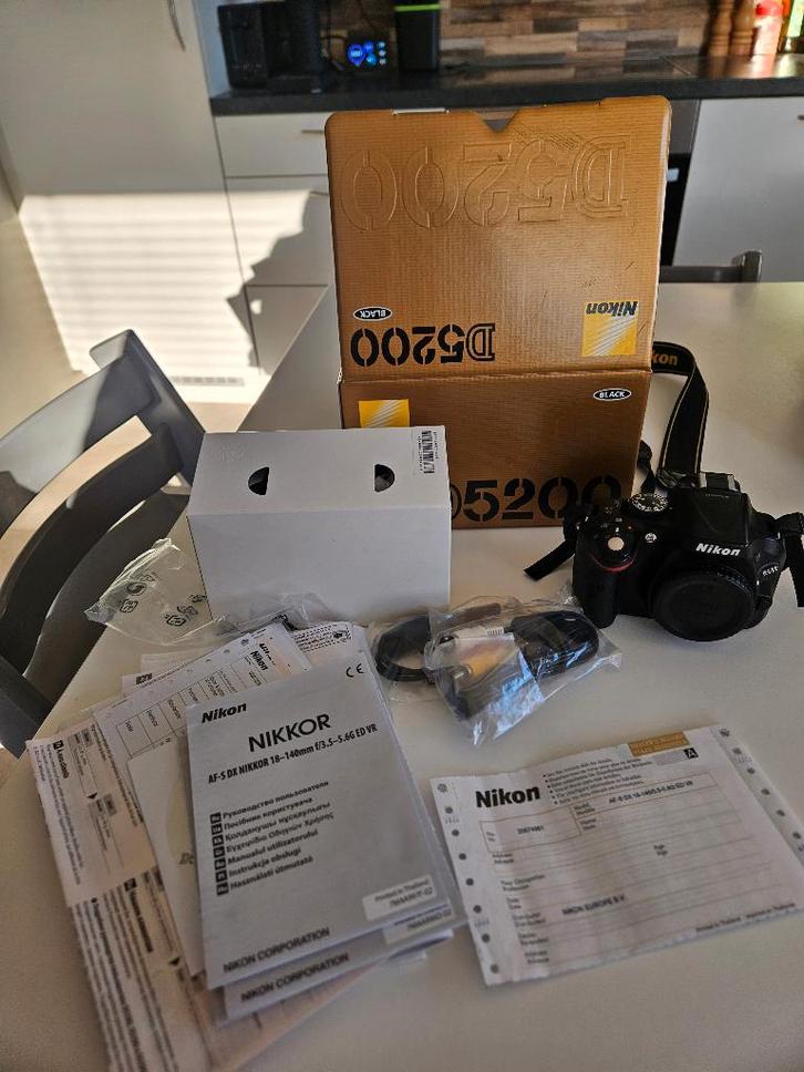 Nikon D5200 body, Audio, Tv en Foto, Fotocamera's Digitaal, Zo goed als nieuw, Spiegelreflex, Nikon, Ophalen of Verzenden